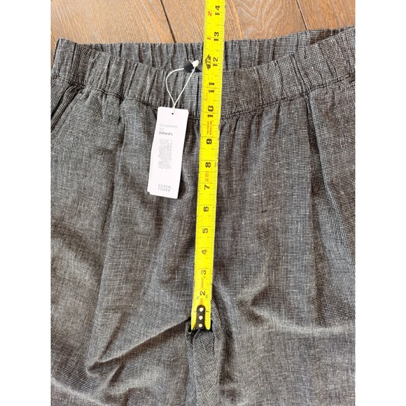NWT Eileen Fisher Tapered Ankle Pant Women in Grid Size M - Picture 6 of 8